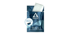 ARCTIC MX Cleaner (40 pieces), Cleaning wipes for removing thermal paste 11.5 cm