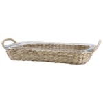 Chic Antique Denmark Fat Med Flätad Korg Klar/Natur M