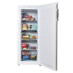 Freestanding Tall Freezer 160 Litre, 55cm Wide, Igenix IGTF055W