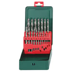 Metabo 627154000 25 Piece Hss-G Drill Bit Set In Storage Case