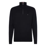 Tommy Hilfiger Quarter-Zip Signature Tape Jumper Herr