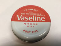 2 X Vaseline Lip Therapy Petroleum Jelly ROSY LIPS 20g