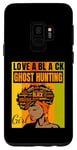 Galaxy S9 Black Independence Day - Love a Black Ghost Hunting Girl Case