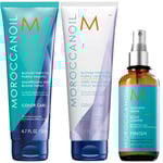 Moroccanoil Color Care Bundle Purple Shampoo 200 ml & Purple Condition
