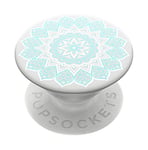 PopSockets 800409: PopGrip Expanding Stand and Grip with a Swappable Top for Phones & Tablets - Peace Mandala Tiffany