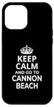 Coque pour iPhone 15 Pro Max Cannon Beach Souvenirs / « Keep Calm And Go To Cannon Beach ! »