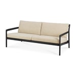 Ethnicraft, Jack 2-sits soffa Black/Natural