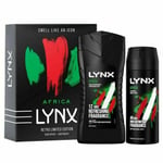 Lynx Africa Retro Duo Bodyspray and Bodywash Gift Set - SMELL LIKE AN ICON!