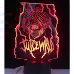 Juice Wrld 999 Cry Baby No Vanity Get Cake Die Young Love Alla Design SKU 3D LED-lampa ALLA ALLT Dropshipping