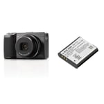 Ricoh GR IIIx Digital Camera [Focal length 40mm] [Equipped with24.2M APS-C size large CMOS sensor ] & DB-110 Li-ion Rechargable Battery For Ricoh GR III
