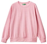United Colors of Benetton Women's G/C M/L 3oqtd103p mesh Hoodie, Deep Pink 08c, S