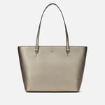 Lauren Ralph Lauren Karly Leather Medium Shopper Tote Bag