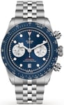 Tudor M79360B-0002 Black Bay Chrono Blå/Stål Ø41 mm