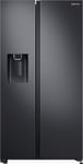 Samsung 635L Matte Black Side by Side Fridge Freezer - SRS672DMB