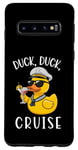 Coque pour Galaxy S10 Duck Duck Cruise Funny Family Cruising Groupe assorti