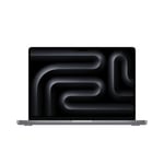 MacBook Pro 14" M3 1TB SSD 96W lader og Internasjonalt engelsk tastatur - Stellargrå