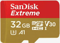 SanDisk 32GB Extreme Micro SD Card For Nextbase 322GW 422GW 522GW 622GW Dash Cam