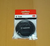 Canon E-72 II 72mm Lens Cap For Canon EF Lenses