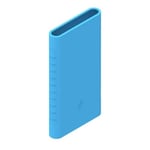 Bleu-Protection en Silicone pour Xiaomi Power Bank, 10000mah, robuste, batterie externe de deuxième génératio