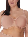 Elomi Women's Charley T-Shirt Seamless Breathable Spacer Underwire Bra, Fawn, 46FF
