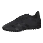 adidas Men's Predator 20.4 Tf Track Shoe, Core Black/Core Black/DGH Solid Gray, 13 UK