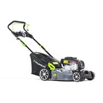 Murray Petrol Lawnmower 2-in-1 Push - Compact Lawn Mower "EQ2-400" 46cm with Grass Box 50L for Small and Medium Lawns - Ergonomic Handle Bar, Dust Shield