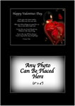 Happy Valentines Day Poem Personalised with ANY PHOTO Love Christmas Gift
