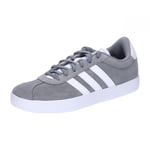 adidas VL Court 3.0 Kids Basket, Grey Three/Cloud White/Grey Two, 36 2/3 EU