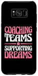 Galaxy S8+ Coaching Teams Supporting Dreams Baseball Player Coach Case