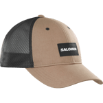 Salomon Salomon Trucker Curved Cap Shitake/Deep Black L/XL, Shitake