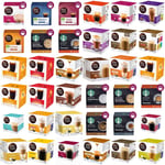 Nescafe Dolce Gusto Pick N Mix Pack of 4 Choose from 35+ Blends Latte, Espresso, Tea, Cappuccino, Hot Chocolate etc
