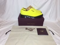 Dr Martens 1461 Made in England Buck Suede Oxford Shoes Bright Yellow Men’s 9uk