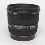 Sigma Used 50mm f/1.4 EX DG HSM - Canon Fit