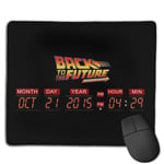 Delorean Count Down Time Machine Back to The Future Customized Designs Non-Slip Rubber Base Gaming Mouse Pads for Mac,22cm×18cm， Pc, Computers. Ideal for Working Or Game