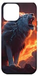iPhone 13 Pro Max Lion Power Roar Dark Case