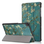 LYZXMY Case for Lenovo Tab M10 HD (2nd Gen) 10.1" TB-X306F / TB-X306X Ultra Thin with Stand Function Slim PU Leather Tablet Cover Skin - Flower