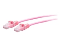C2G 3ft (0.9m) Cat6a Snagless Unshielded (UTP) Slim Ethernet Network Patch Cable - Pink - Patch-kabel - RJ-45 (hane) till RJ-45 (hane) - 90 cm - 4.8
