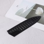 Black Plastic Kitchen Knife Blade Protector Sheath Cover For 8 I Onesize