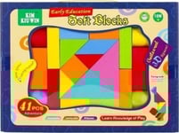 Foam Blocks 41Pcs Kl.P. 024 60241
