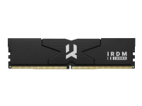 GOODRAM IRDM - DDR5 - sats - 32 GB: 2 x 16 GB - DIMM 288-pin - 6400 MHz / PC5-51200 - CL32 - 1.35 V - ej buffrad - on-die ECC - svart, silver