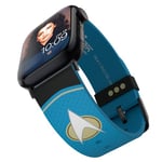 Star Trek: The Next Generation - Science Bracelet pour smartwatch - Sous licence officielle, compatible avec toutes les tailles et séries d’Apple Watch (montre non incluse)
