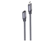 Shiverpeaks Basic-S, 1 M, Usb C, Usb C, Usb 3.2 Gen 2 (3.1 Gen 2), 10 Gbit/S, Grå