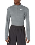 Nike Homme M Nk Df Pacer Top Hz Sweat shirt, Gris Fer/Gris Brouillard/Argenté Réfléchissant., XL EU