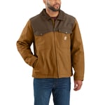 Carhartt Montana duck insulated Jacka, Herr, Carhartt brown/coffee, M -
