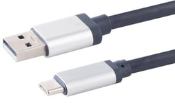 HomeCinema - USB-C 3.1 til USB-A 2.0 han kabel - Sølv - 2 m