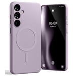 Mercury Galaxy S24 Mobilskal MagSafe Semi-Silikon - Lilac