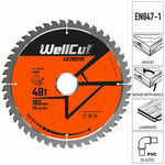 TCT Saw Blade 165mm x 48T x 20mm Bore For DSS610, DSS611,DCS391