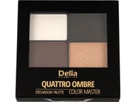 Delia Cosmetics Color Master Quattro Ombre Eyeshadows No. 404 Golden 1Op.