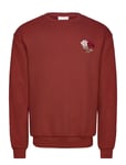 Les Deux Felipe Sweatshirt Röd