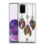 Head Case Designs Native Chimes Tribal Feathers Soft Gel Case Compatible for Samsung Galaxy S20+ / S20+ 5G